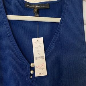 White House Black Market sleeveless top - NWT